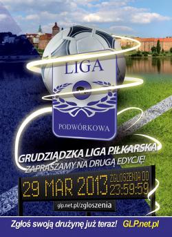 Rusza druga edycja Grudziądzkiej Ligi Piłkarskiej!